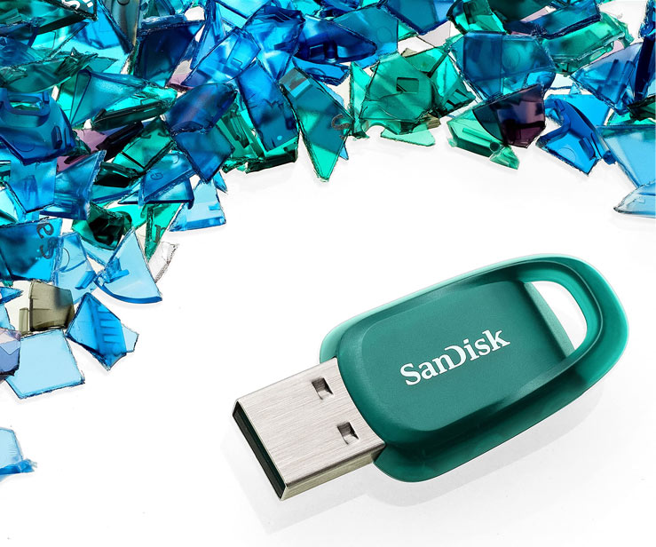 فلش مموری سن دیسک Sandisk Ultra Eco ظرفیت 64GB/نماکم