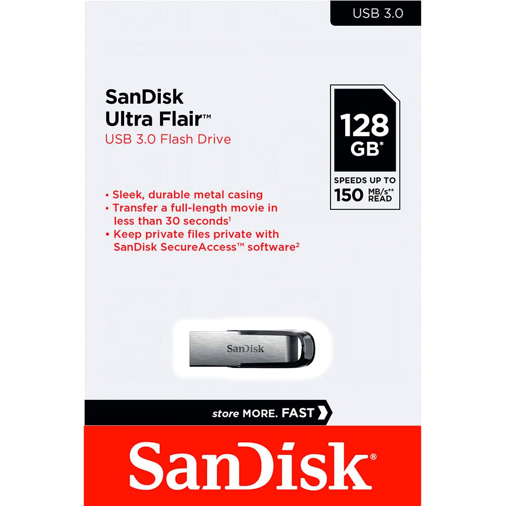 فلش مموری سن دیسک SanDisk Ultra Flair CZ73 ظرفیت 128GB /نماکم