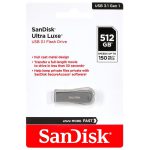 فلش مموری سن دیسک SanDisk Ultra Luxe ظرفیت 512GB /نماکم