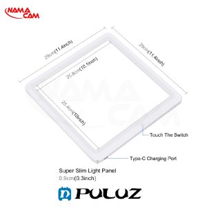 خیمه نور قابل حمل پلوز 30*30 سانتی متر – 3201 Light Box با نوردهی دو جهته