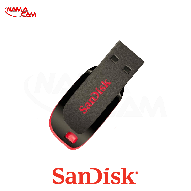 فلش مموری سن دیسک Sandisk Cruzer Blade CZ50 ظرفیت 128GB/نماکم