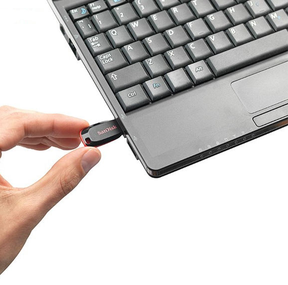فلش مموری سن دیسک Sandisk Cruzer Blade CZ50 ظرفیت 128GB/نماکم