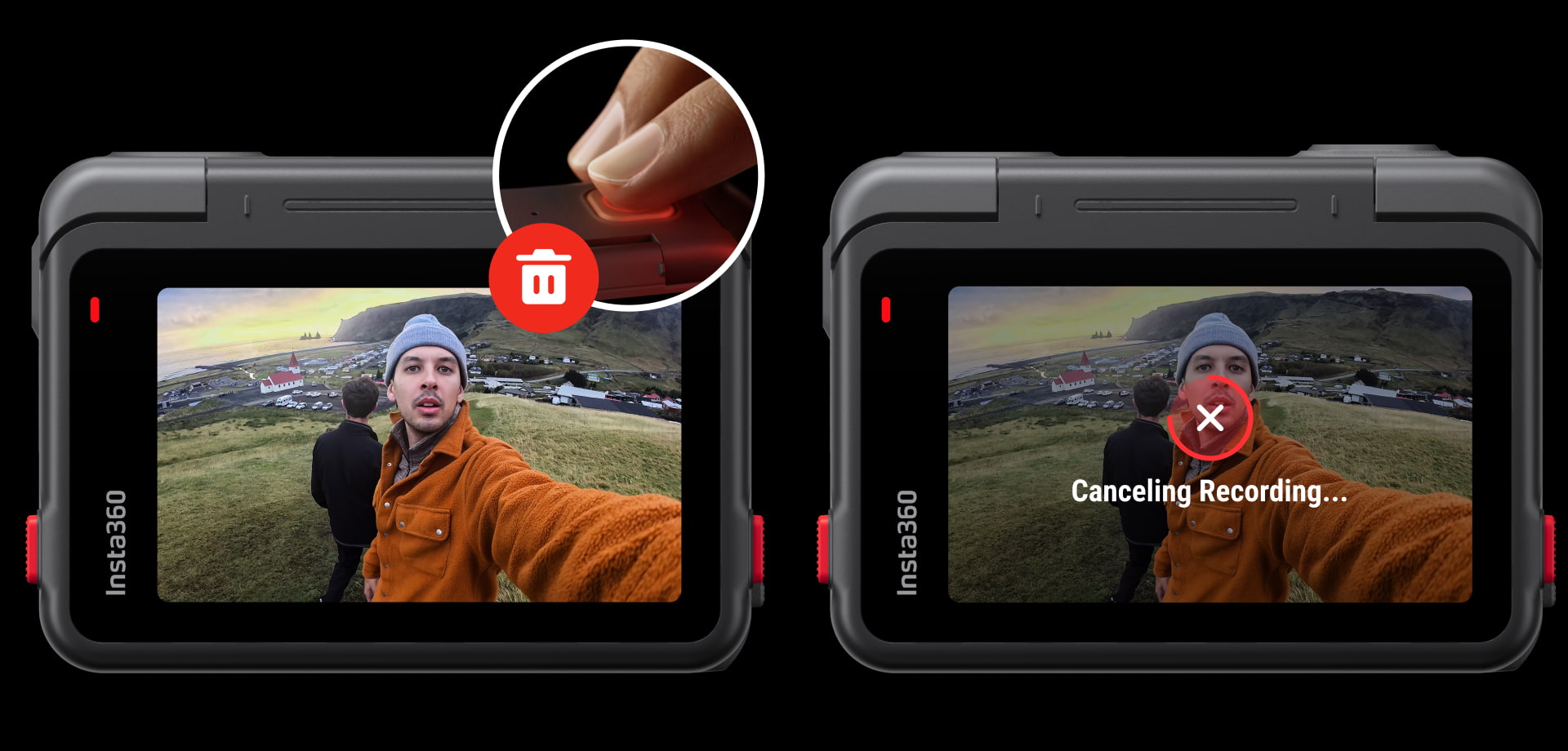 دوربین ورزشی اینستا 360 ACE PRO/نماکم