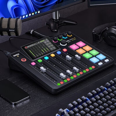 RODE RODECaster Pro II Integrated Audio Production Studio/نماکم