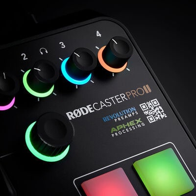 RODE RODECaster Pro II Integrated Audio Production Studio/نماکم