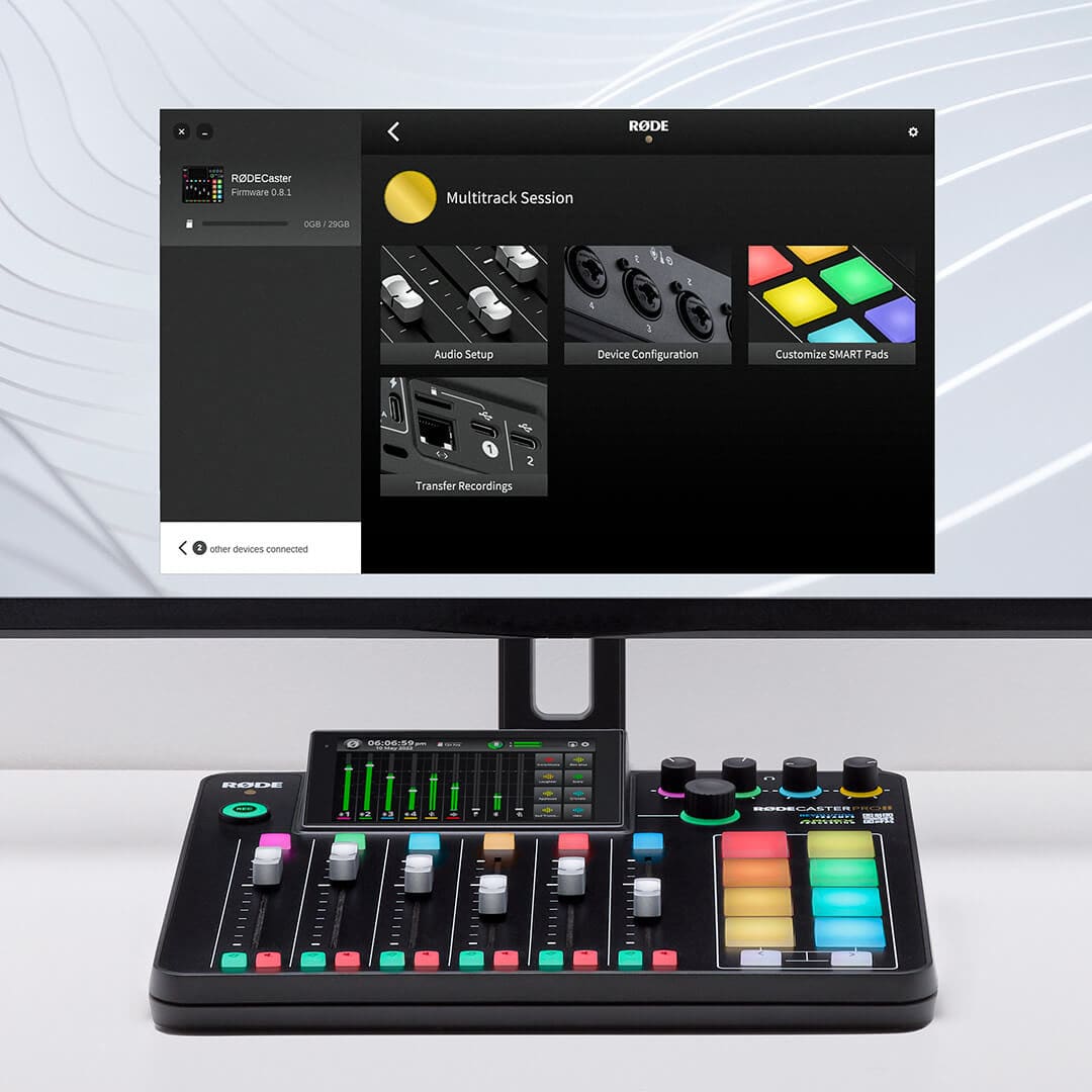 کارت صدا رود کستر پرو 2 - RODE RODECaster Pro II/نماکم