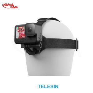 هدبند تلسین همراه با گیره کلاه مخصوص گوپرو و اینستا360 – TELESIN 2-in-1