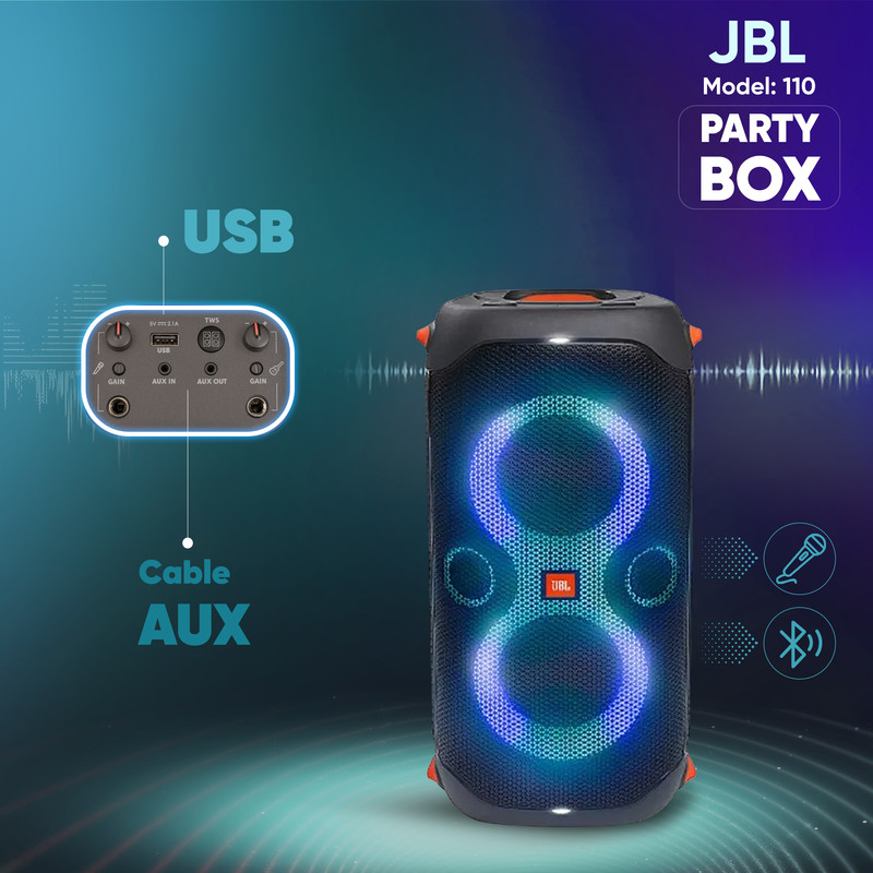 اسپیکر جی بی ال JBL PartyBox 110/نماکم