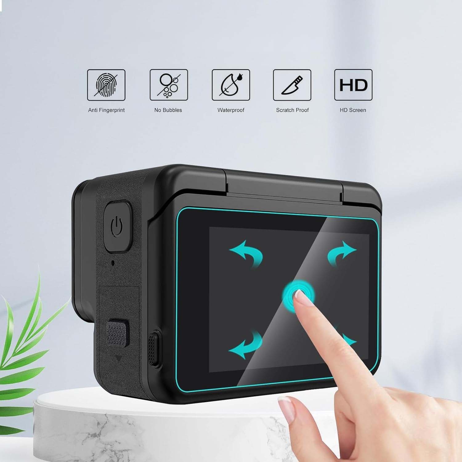 محافظ صفحه و لنز - گلس اینستا 360 ACE PRO/نماکم