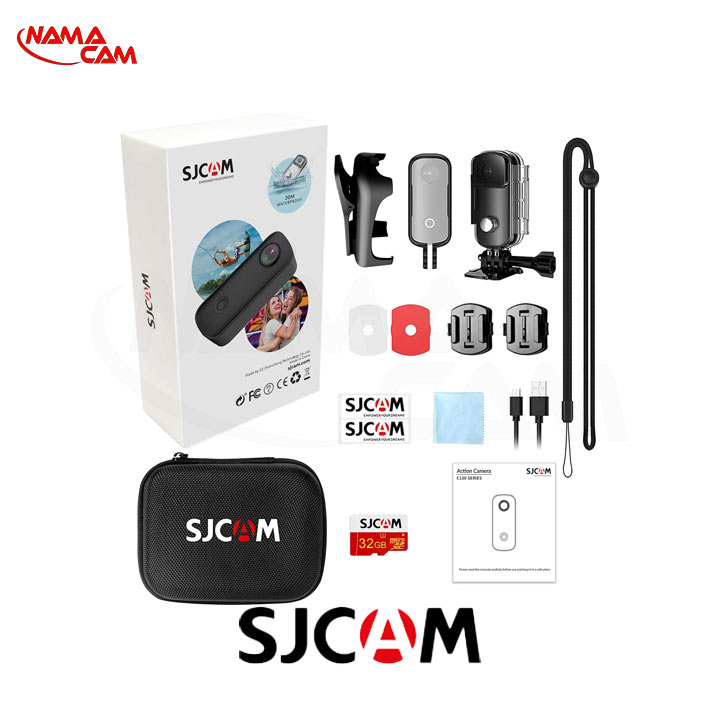 دوربین اکشن اس جی کم مدل +SJCAM C100 (برای ویدئو کوتاه)/نماکم