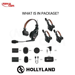 هدست وایرلس 4 تایی هالیلند Hollyland Solidcom C1 4S/نماکم