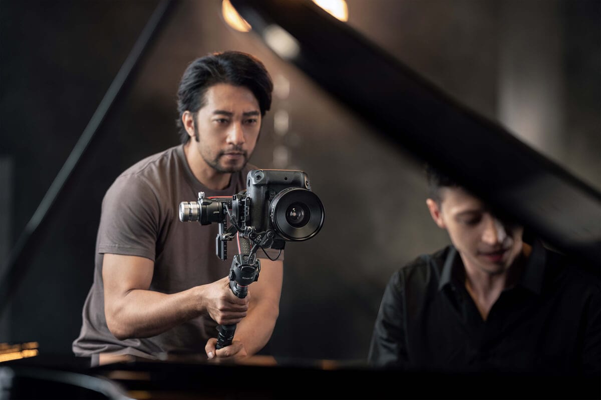 مانت اتصال عمودی دوربین به گیمبال DJI R Vertical Camera Mount - RS2 and RS3/نماکم