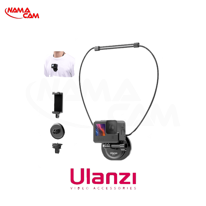 نگهدارنده مگنتی گردنی موبایل و دوربین ورزشی ULANZI GP-17 magnetic quick release/نماکم