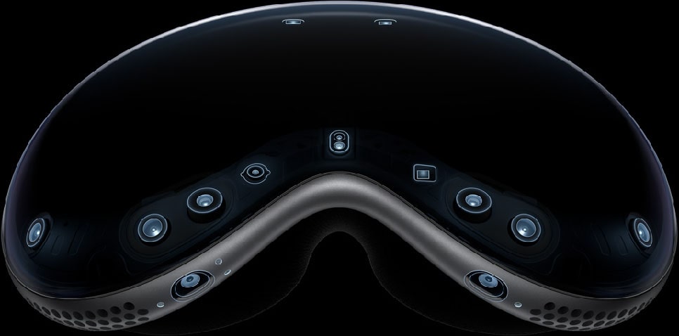 هدست واقعیت مجازی اَپل apple Vision pro /نماکم