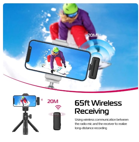 میکروفون انسر J11 تک میکروفون - Answer J11 Wirreless Microphone/نماکم