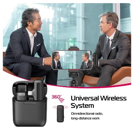 میکروفون انسر J11 تک میکروفون - Answer J11 Wirreless Microphone/نماکم