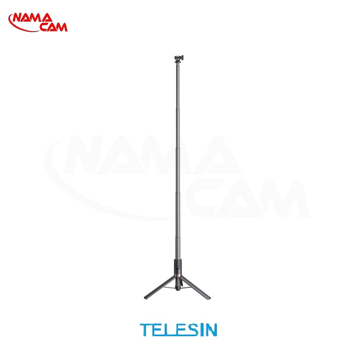 مونوپاد همراه با سه پایه ریموت‌دار تلسین برای گوپرو و موبایل - TELESIN RCSS-003/نماکم