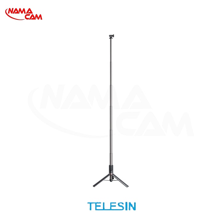 مونوپاد همراه با سه پایه ریموت‌دار تلسین برای گوپرو و موبایل - TELESIN RCSS-003/نماکم
