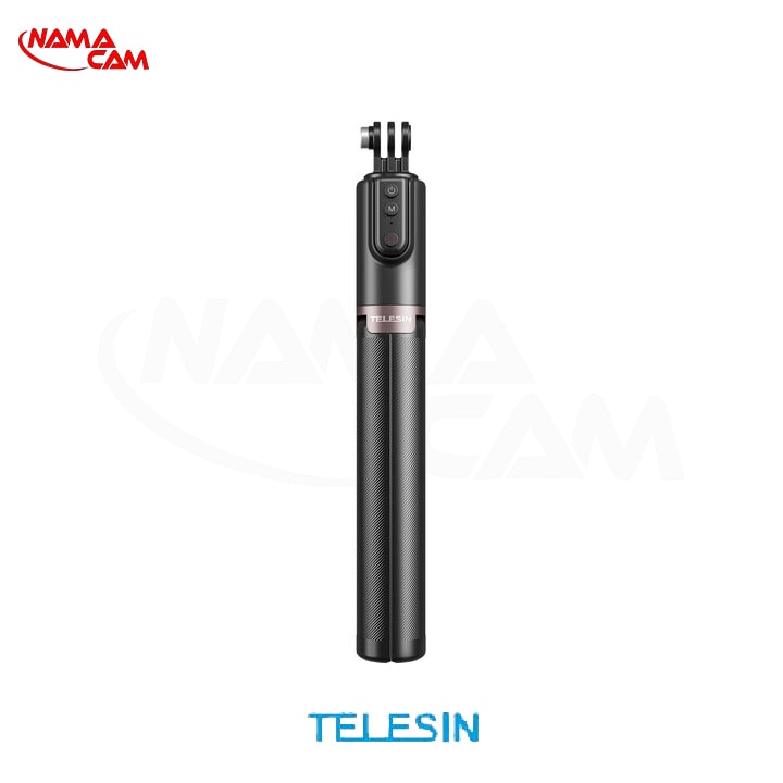 مونوپاد همراه با سه پایه ریموت‌دار تلسین برای گوپرو و موبایل - TELESIN RCSS-003/نماکم