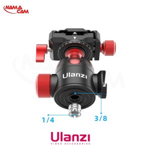 بال هد فلزی دوکاره اولانزی Ulanzi U-70 Creative Cold Shoe Ball Head