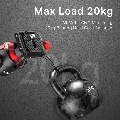 بال هد فلزی دوکاره اولانزی Ulanzi U-70 Creative Cold Shoe Ball Head/نماکم