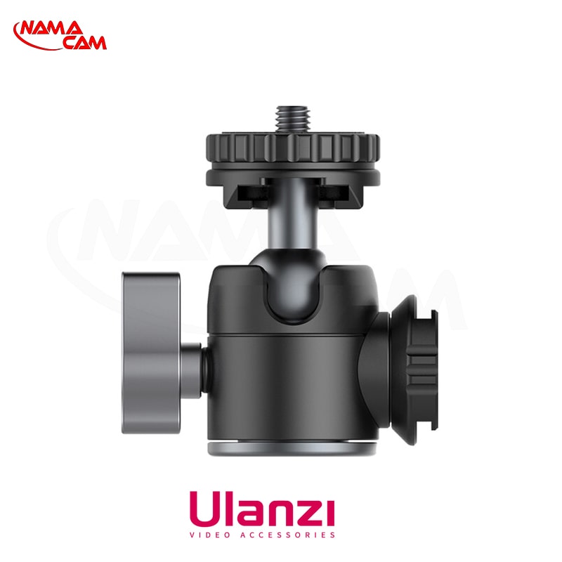 بال هد دوکاره و دو جهت اولانزی Ulanzi U-60 Dual Cold Shoe Ball Head/نماکم