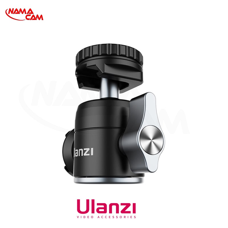 بال هد دوکاره و دو جهت اولانزی Ulanzi U-60 Dual Cold Shoe Ball Head/نماکم