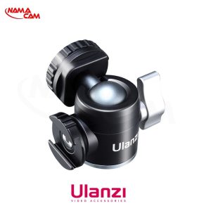 بال هد دوکاره و دو جهت اولانزی Ulanzi U-60 Dual Cold Shoe Ball Head/نماکم