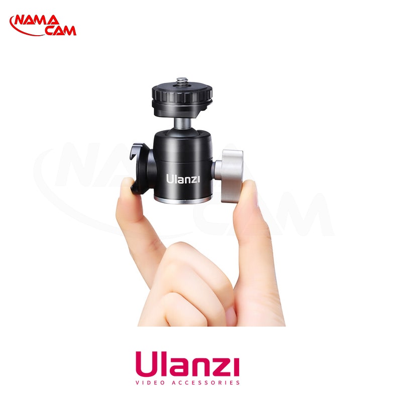 بال هد دوکاره و دو جهت اولانزی Ulanzi U-60 Dual Cold Shoe Ball Head/نماکم
