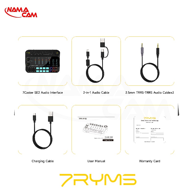 میکسر صدا سون ریمز 7ryms 7Caster SE2/نماکم