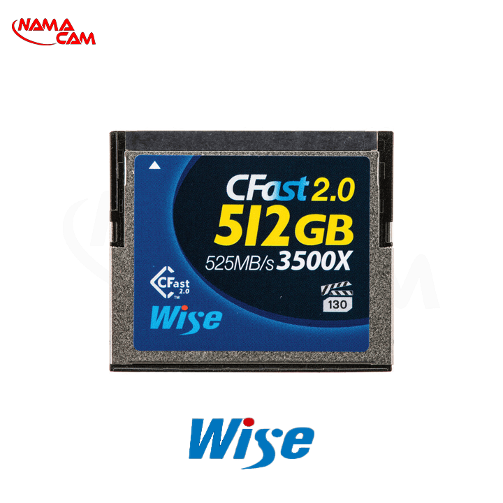 کارت حافظه 256 گیگابایت وایس Wise 512GB CFast/نماکم