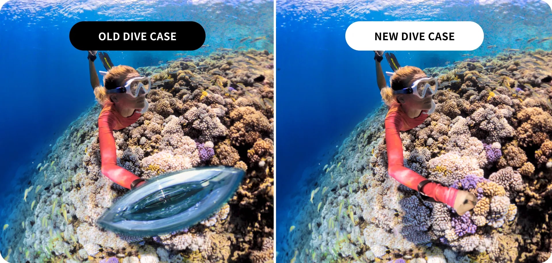 قاب ضد آب اینستا360 ایکس 4 - Insta360 X4 Invisible Dive Case/نماکم
