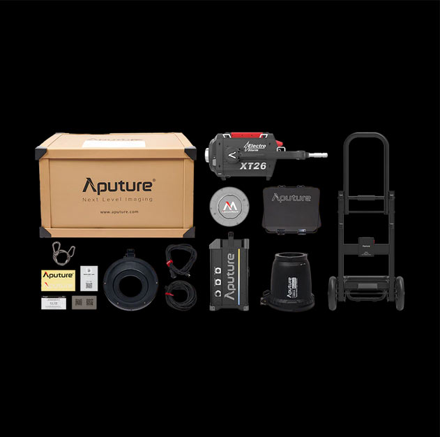 نور دو رنگ الکترو استورم اپیچر Aputure Electro Storm XT26/نماکم