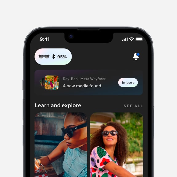 عینک هوشمند ری‌بن متا WAYFARER/نماکم
