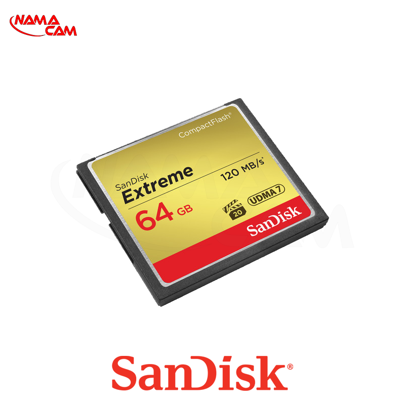 کارت حافظه CompactFlash سن دیسک 64 گیگابایت اکستریم پرو/نماکم