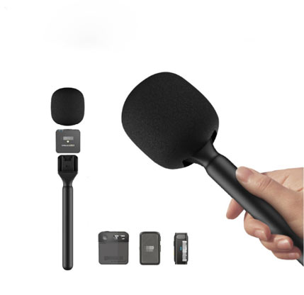 تبدیل میکروفون رود وایرلس گو2 و DJI mic به میکروفون دستی/نماکم