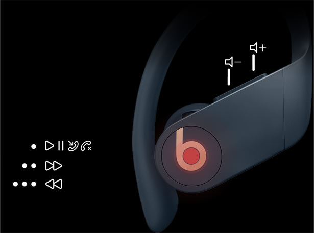 هندزفری بیسیم بیتس مدل Powerbeats Pro/نماکم