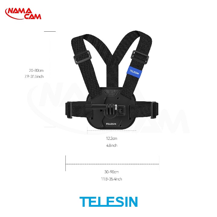 سینه‌بند تلسین TELESIN Quick-release Vest Chest Strap/نماکم