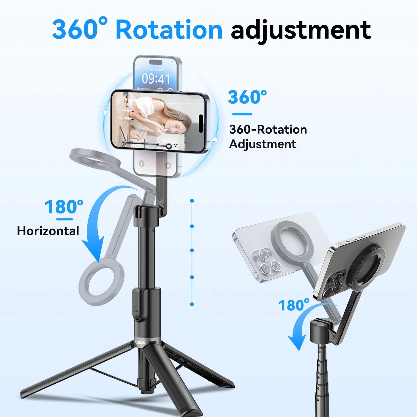 TELESIN 1.3m Magnetic Remote /نماکم