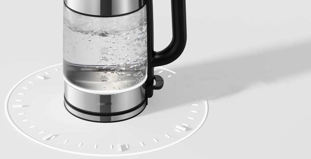 کتری برقی شیائومی مدل Xiaomi Electric Glass Kettle/نماکم