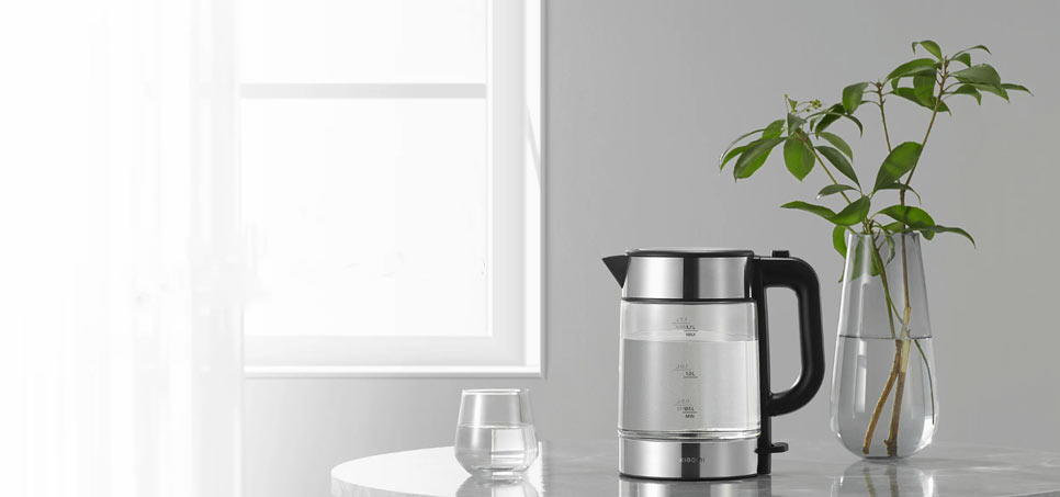 کتری برقی شیائومی مدل Xiaomi Electric Glass Kettle/نماکم
