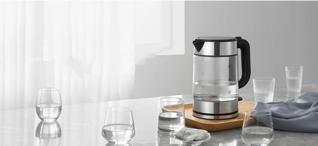 کتری برقی شیائومی مدل Xiaomi Electric Glass Kettle/نماکم