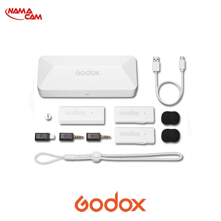 میکروفون گودکس دو میکروفون Godox MoveLink Mini LT KIT2/نماکم