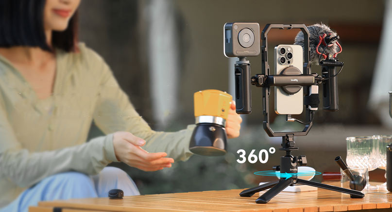 کیج موبایل اسمال ریگ (کیت کامل )/نماکم