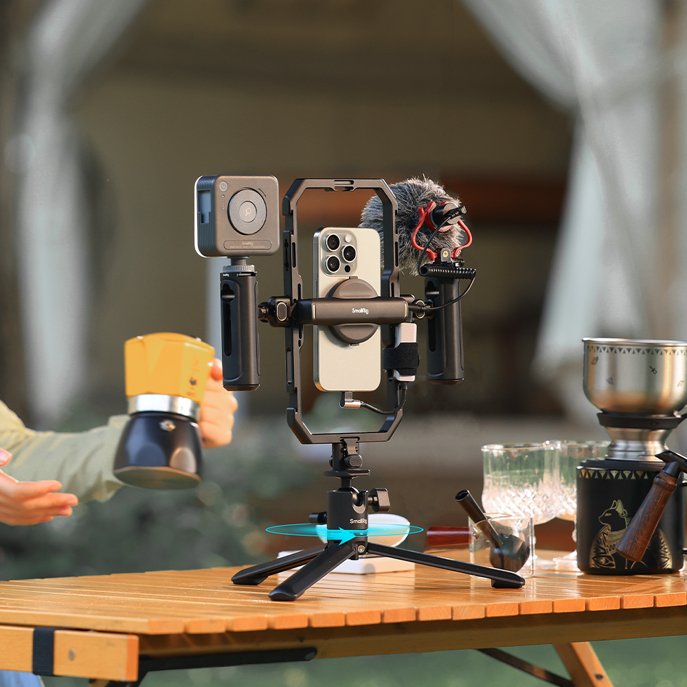 کیج موبایل اسمال ریگ (کیت کامل )/نماکم