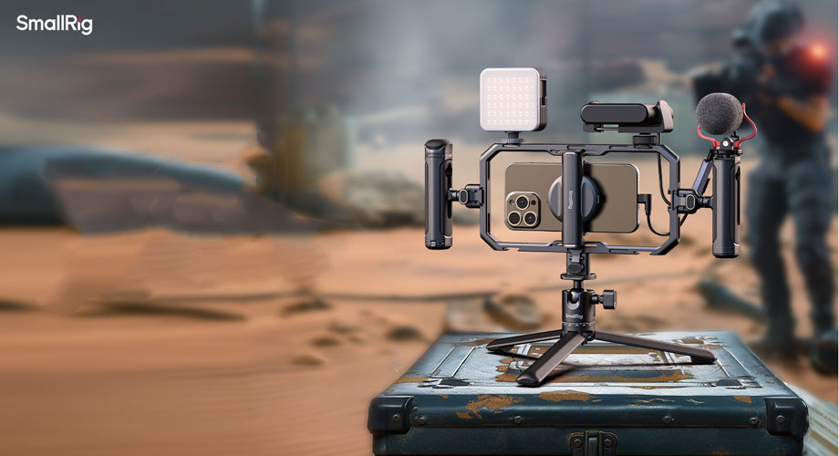 کیج موبایل اسمال ریگ (کیت کامل )/نماکم