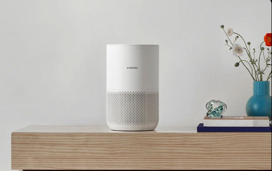 دستگاه تصفیه هوا شیائومی مدل Xiaomi Smart Air Purifier 4 Compact/نماکم