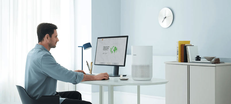 دستگاه تصفیه هوا شیائومی مدل Xiaomi Smart Air Purifier 4 Compact/نماکم