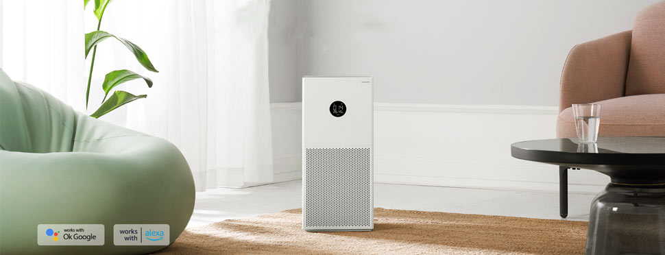 دستگاه تصفیه هوا شیائومی مدل Xiaomi Smart Air Purifier 4 Lite/نماکم
