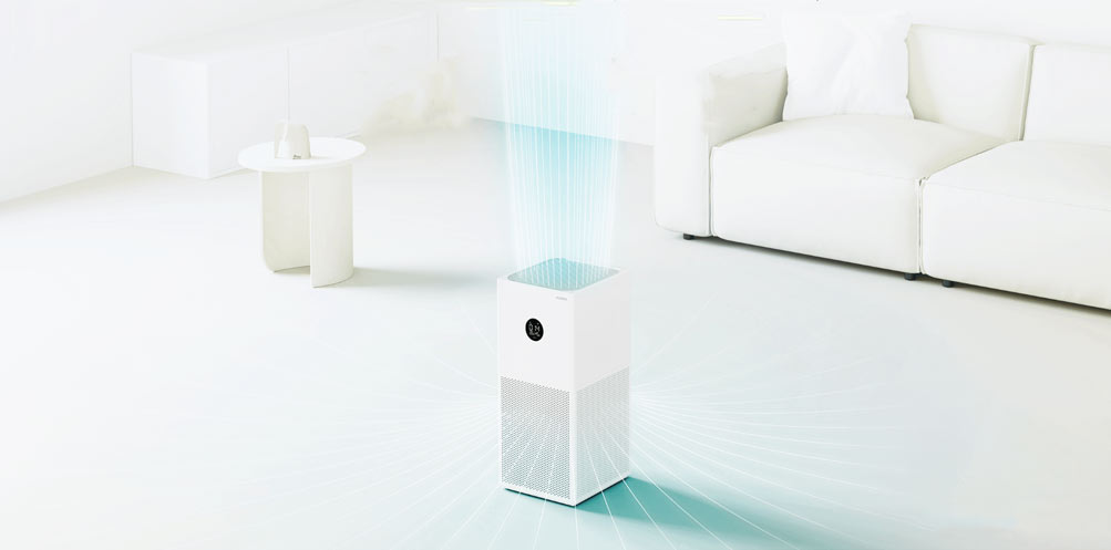 دستگاه تصفیه هوا شیائومی مدل Xiaomi Smart Air Purifier 4 Lite/نماکم